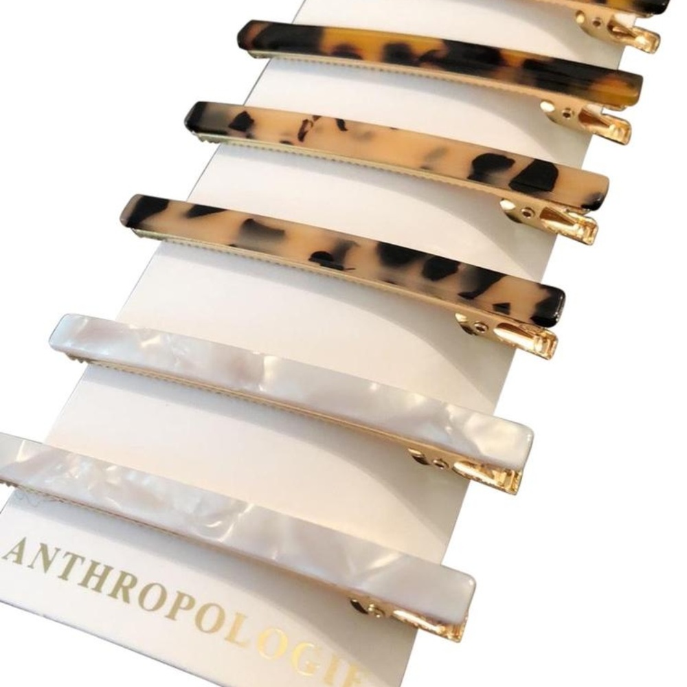 Anthropologie hair clips NEW